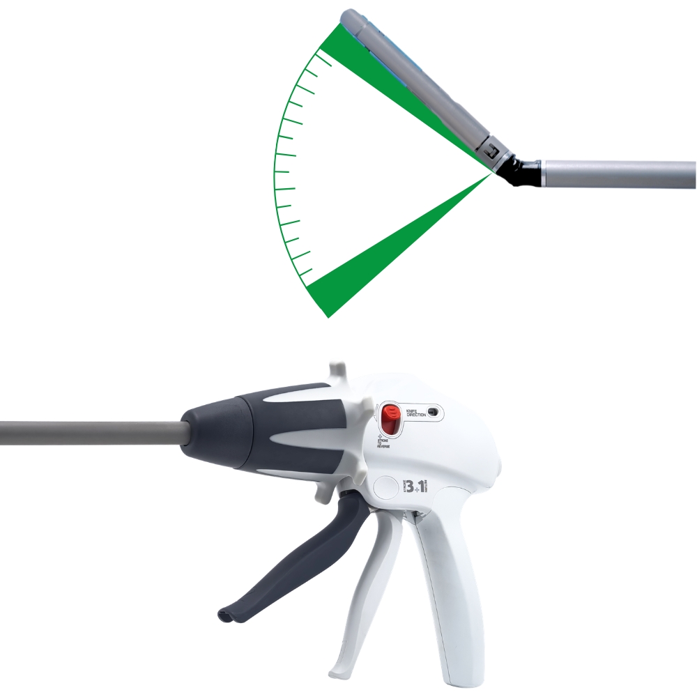 J&J-style manual endo linear cutter stapler01
