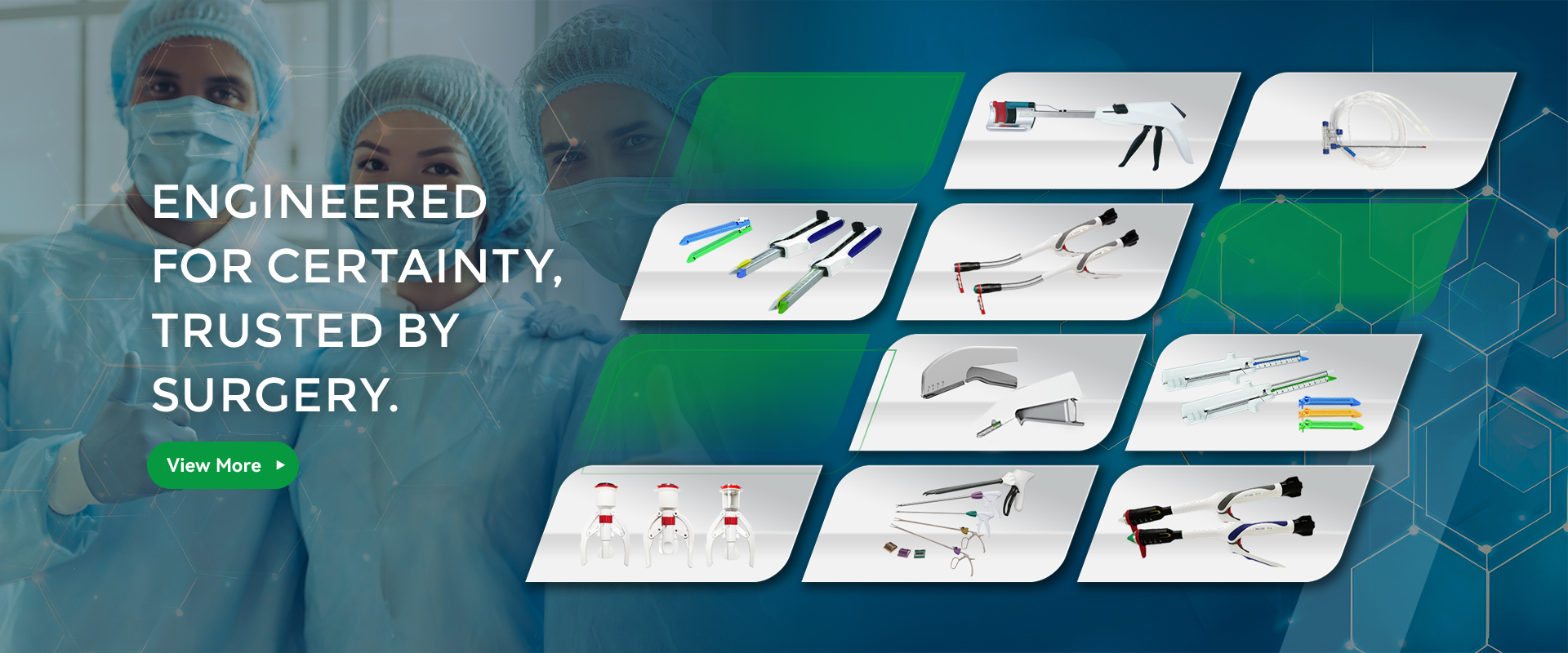 Engineered For Certainty Trusted By Surgery.